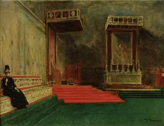 Interior of the Sistine Chapel, Rome